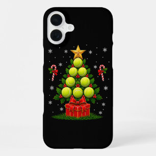 Tennis Ball Christmas Tree Festive Xmas iPhone 16 Plus Case