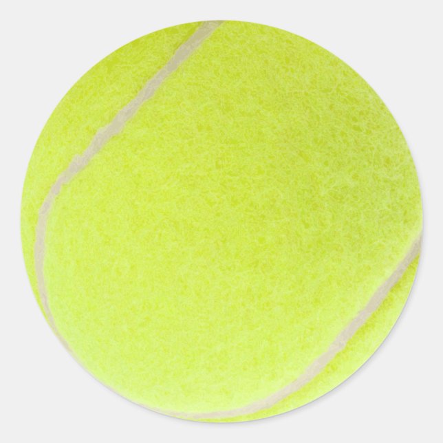 Tennis Ball Classic Round Sticker (Front)