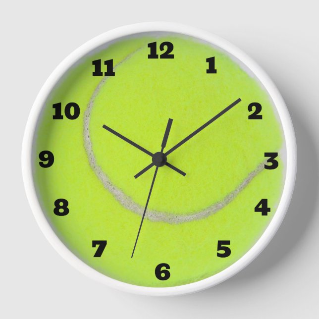 Tennis Ball Clock (Front)