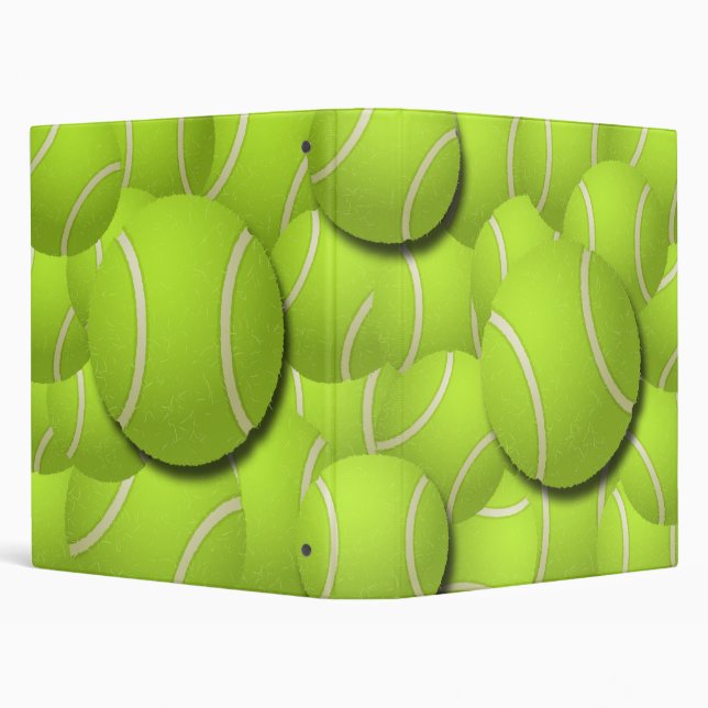 TENNIS BALL COLLAGE BINDER (Background)