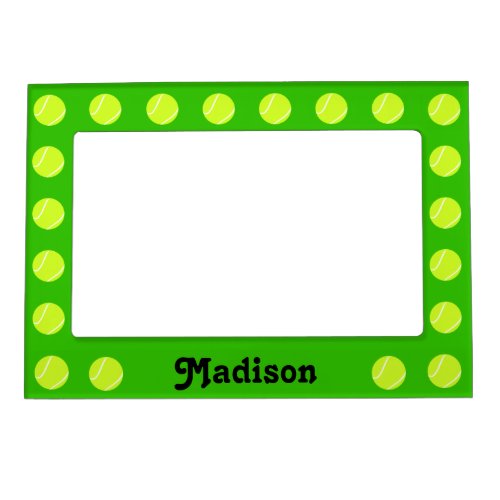 Tennis Ball Custom Magnetic Picture Frame