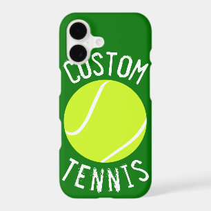 Tennis Ball Custom Text and Color Phone Case