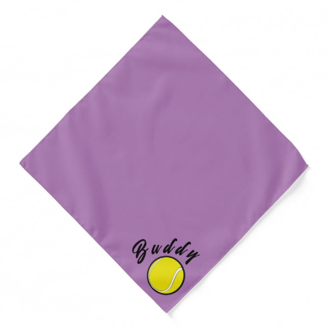 "Tennis Ball" Customizable Bandana (Front)