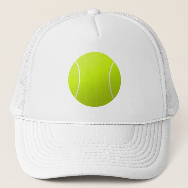 Tennis Ball Customizable Baseball Cap Hat (Front)