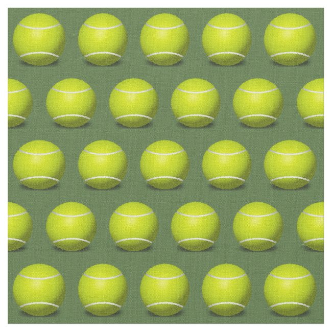 Tennis Ball Design Fabric