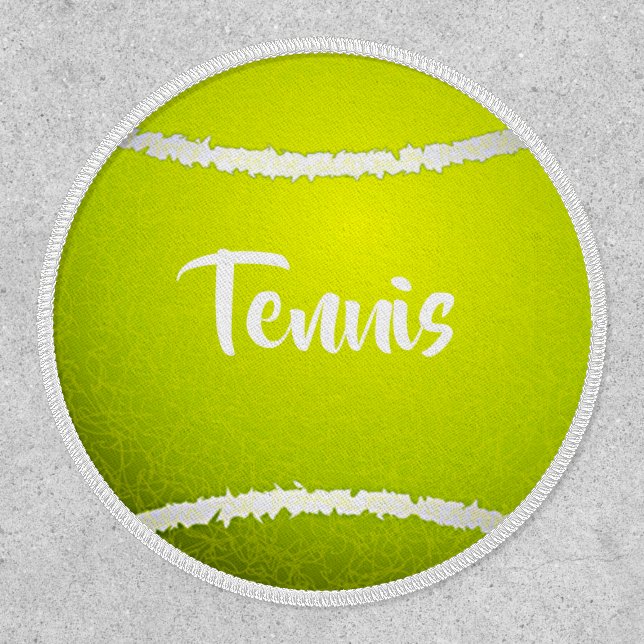 Tennis Ball Design Patch (Front)