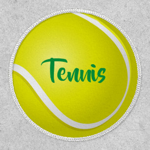 Tennis Ball Design Patch