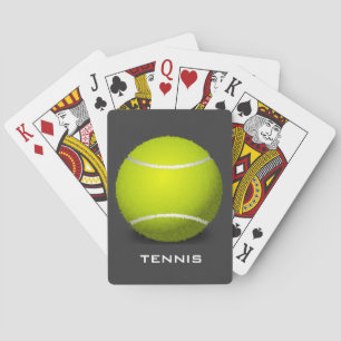 Tennis Ball Design Playing Cards