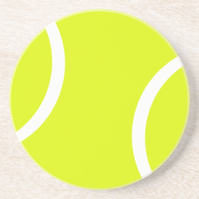 Tennis Ball Drink Coaster (Front)