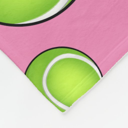 Tennis Ball Fleece Blanket Zazzle