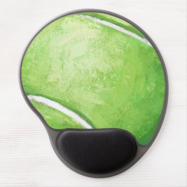 Tennis Ball Gel Mouse Pad (Front)