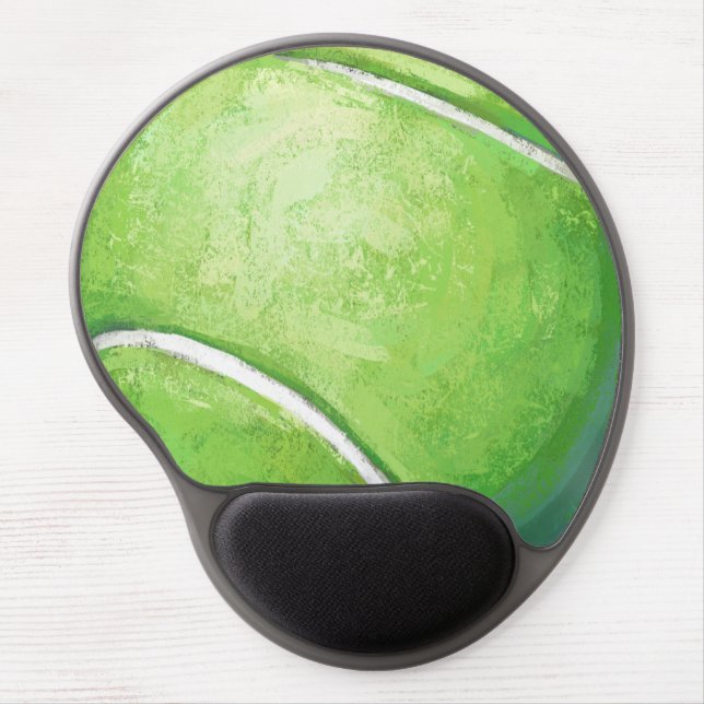 Tennis Ball Gel Mouse Pad (Front)