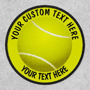 Tennis Ball Icon Custom Patch