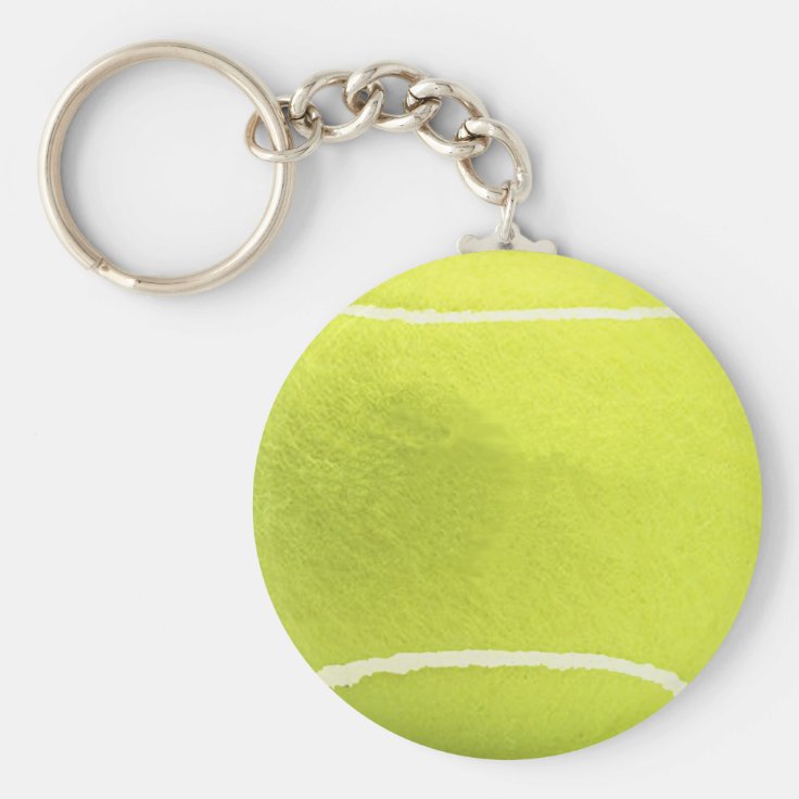Tennis Ball Key Chain Zazzle