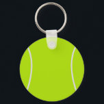 Tennis Ball key chain<br><div class="desc">Add your own text if you wish. See my store for more items with this design.</div>