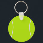 Tennis Ball key chain<br><div class="desc">Add your own text if you wish. See my store for more items with this design.</div>