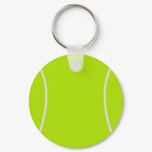 Tennis Ball key chain