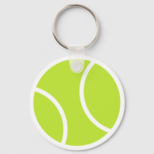 Tennis Ball Keychain
