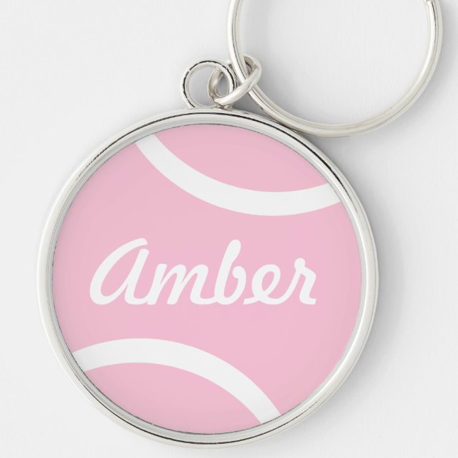 Tennis Ball Keychain (Front)