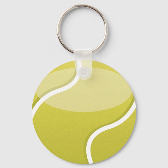Tennis Ball Keychain (Front)