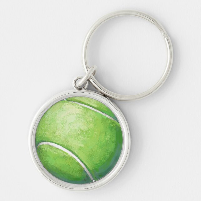 Tennis Ball Keychain (Front)