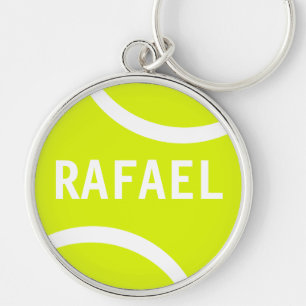 Tennis Ball Keychain