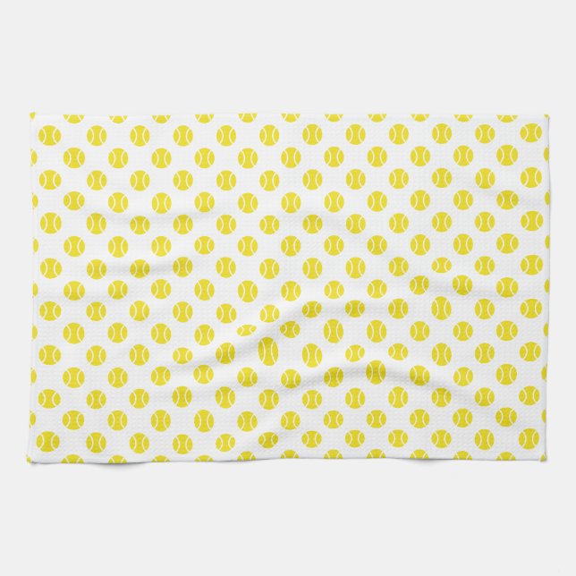 Tennis ball kitchen towel | Customizable color (Horizontal)
