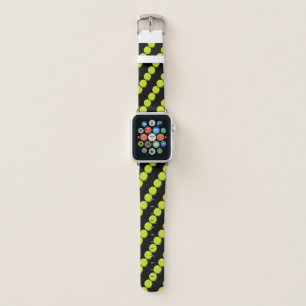 Tennis Ball Lines Player Coach Athletic Pattern  Apple Watch Band