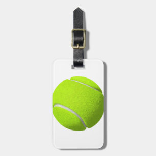 Tennis Ball Luggage Tag