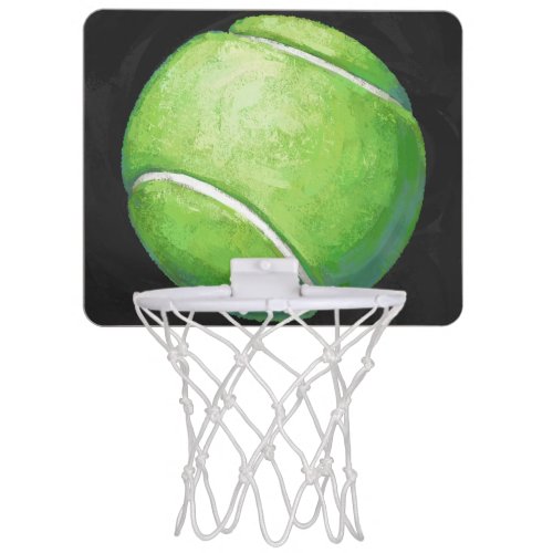 Tennis Ball Mini Basketball Hoop