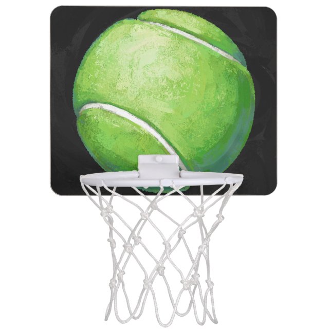 Tennis Ball Mini Basketball Hoop (Front)