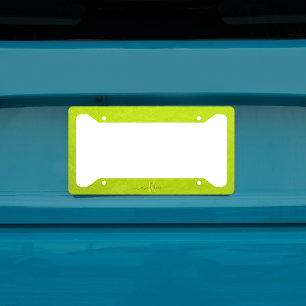 Tennis Ball Monogram License Plate Frame