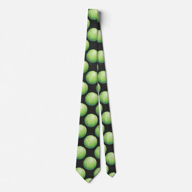 Tennis Ball Neck Tie (Front)