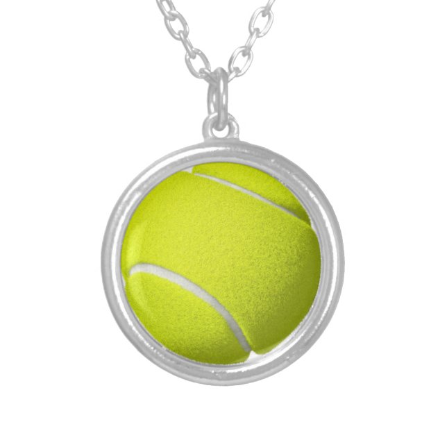 Tennis Ball Necklace (Front)