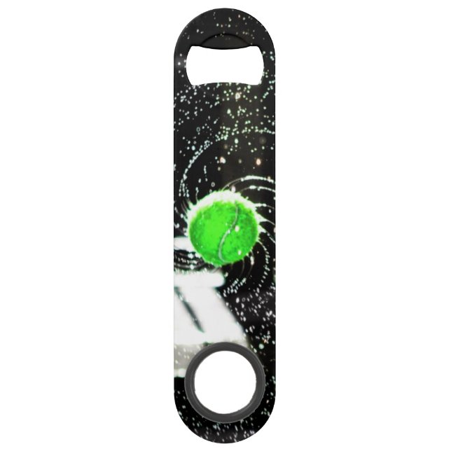 Tennis Ball Net Water Spiral Art Bar Key (Back)