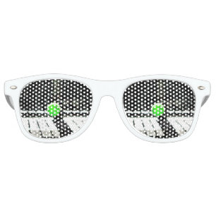 Tennis Ball Net Water Spiral Art Retro Sunglasses