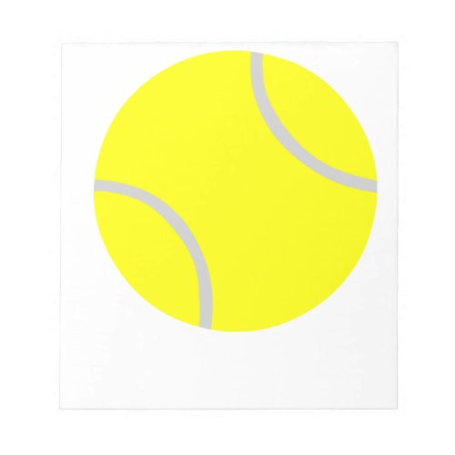 Tennis Ball Notepad