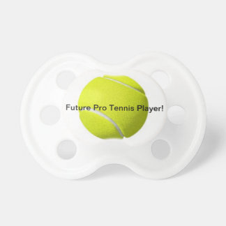 Tennis Ball On a Baby Pacifier