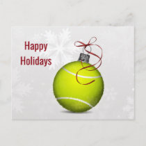 tennis ball ornament Holiday Cards