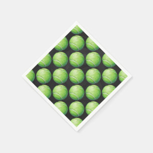 Tennis Ball Patterns Napkins
