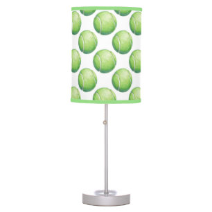 Tennis Ball Patterns Table Lamp
