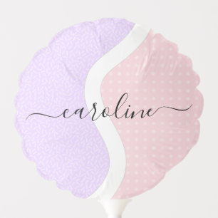 Tennis Ball Personalized Girls Name Sports Theme Balloon