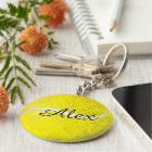 Tennis ball personalized name