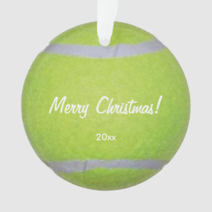 Tennis Ball Personalized Ornament