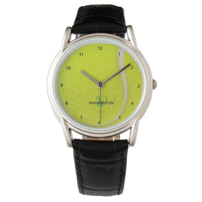Tennis Ball Personalized Watch (Front)
