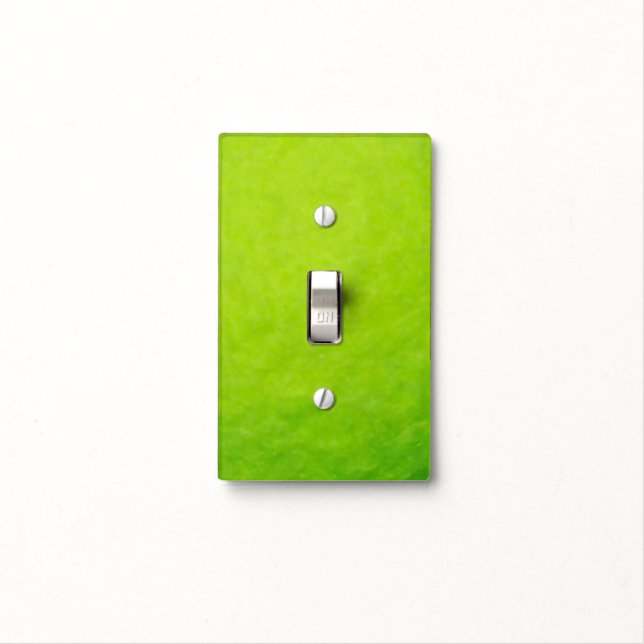 Tennis Ball Photo Theme Light Switch Cover (In Situ)