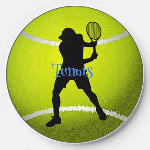 Tennis Ball Player Design Design Wireless Charger