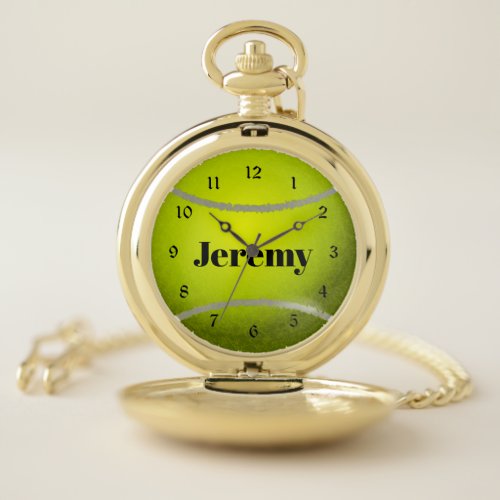 Tennis Ball Pocket Watch