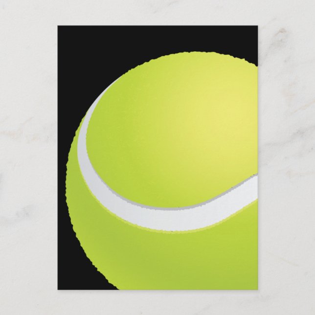 Tennis Ball Postcard (Front)
