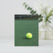 Tennis Ball Postcard (Standing Front)